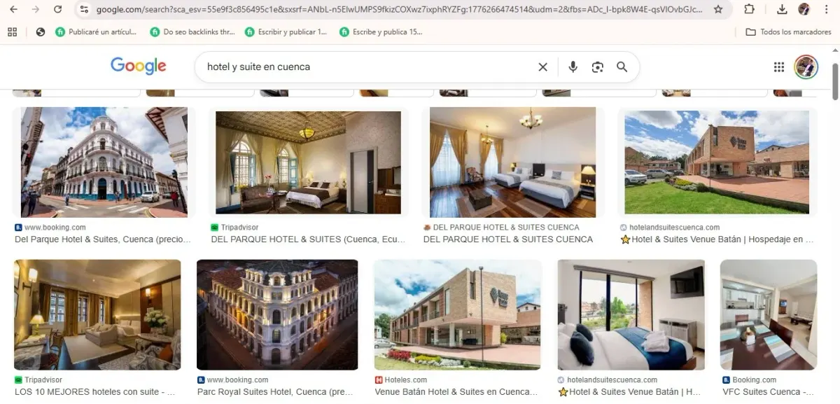 Hotel Venue Batán en Google Imágenes