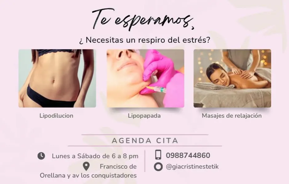 Clínica estética Gia Cristine en Cuenca